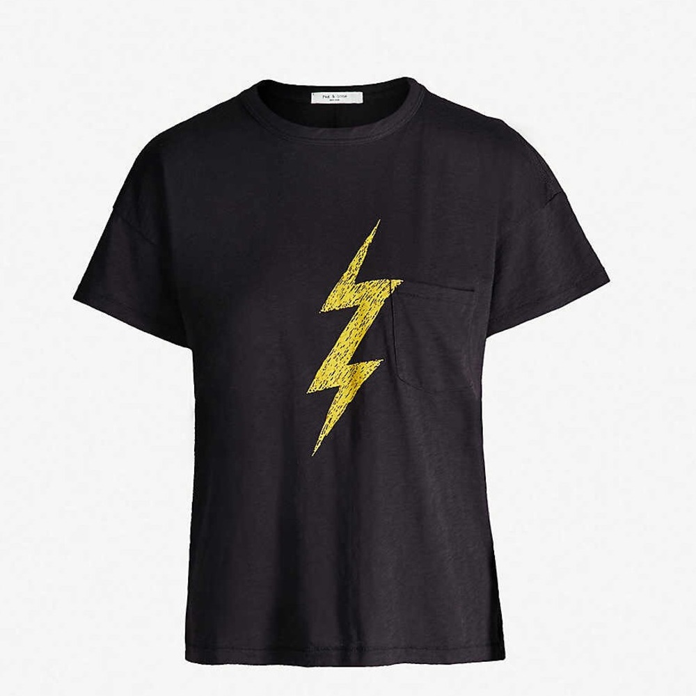 RAG & BONE • LIGHTNING VINTAGE CREW TEE